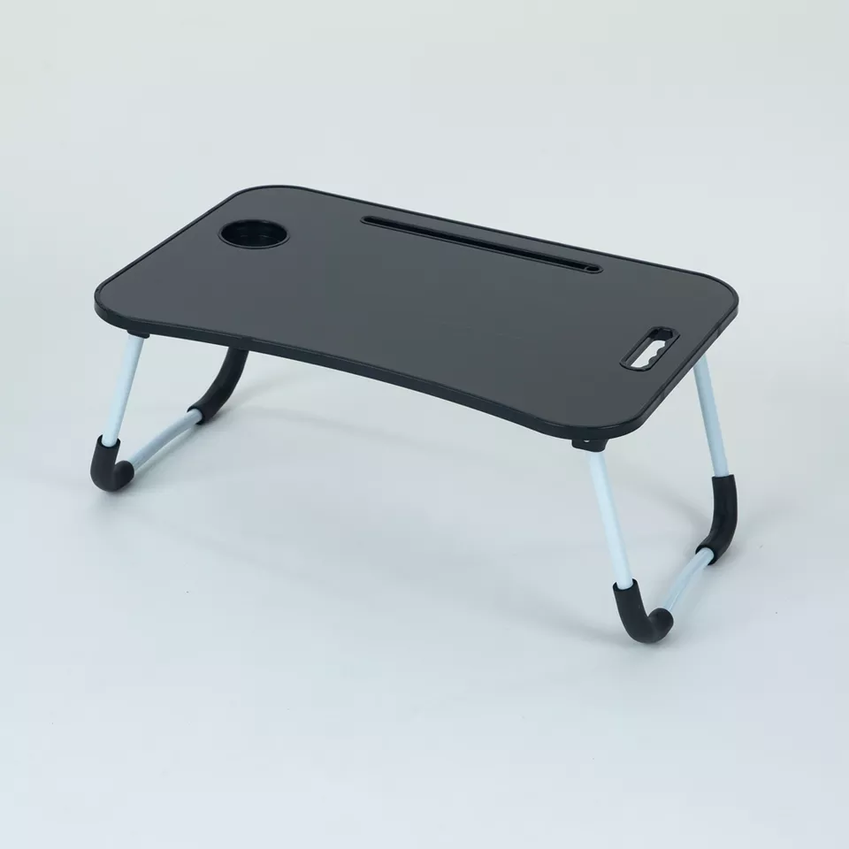 Foldable Computer Desk for Bed Sofa TFolding Laptop Stand Holder Study Table Desk Wooden ea Serving Table Stand (Random color)