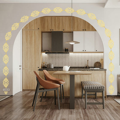 DIY Room Decoration Acrylic Mirror Wall Stickers (12 Pc Set)