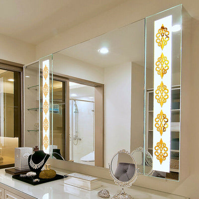 DIY Room Decoration Acrylic Mirror Wall Stickers (12 Pc Set)