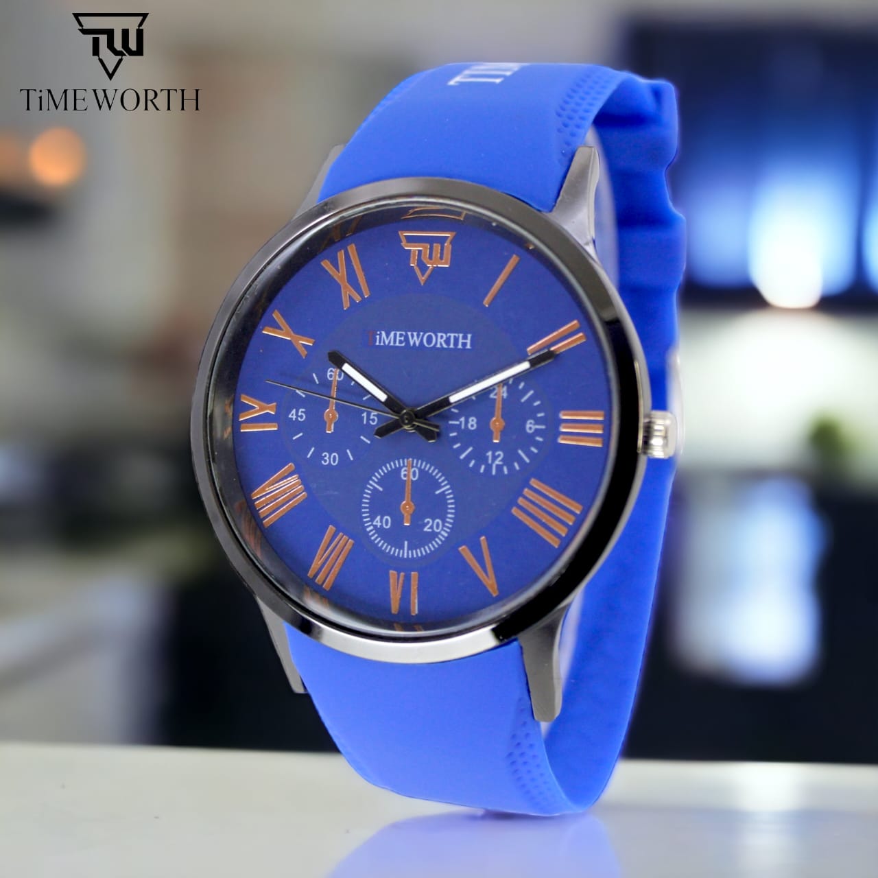Timeworth Chronograph Round Dial Watch