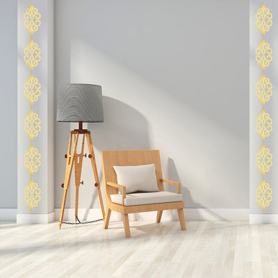 DIY Room Decoration Acrylic Mirror Wall Stickers (12 Pc Set)