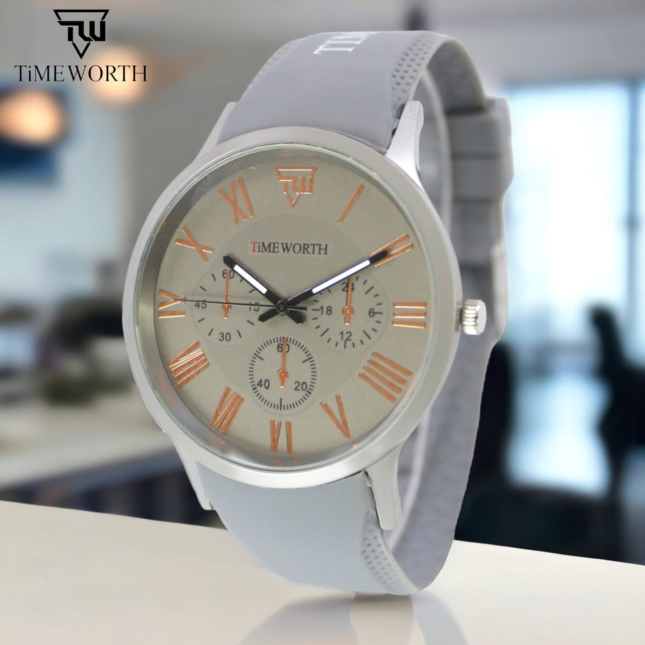 Timeworth Chronograph Round Dial Watch
