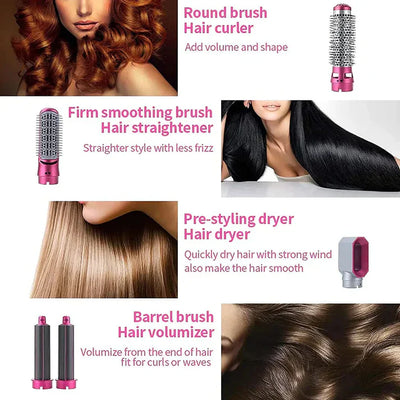5-in-1 Hot Air Styler & Hair Dryer Styling Tool