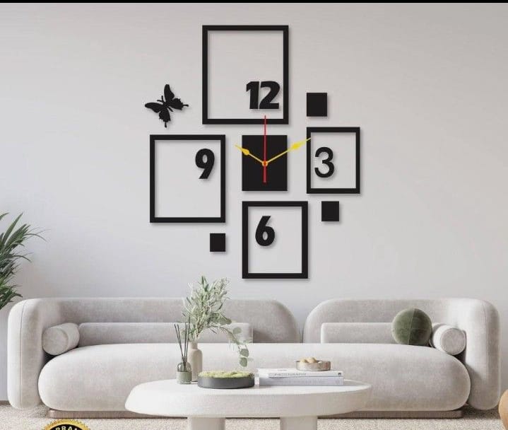 Brick wall clock Room Decoration
