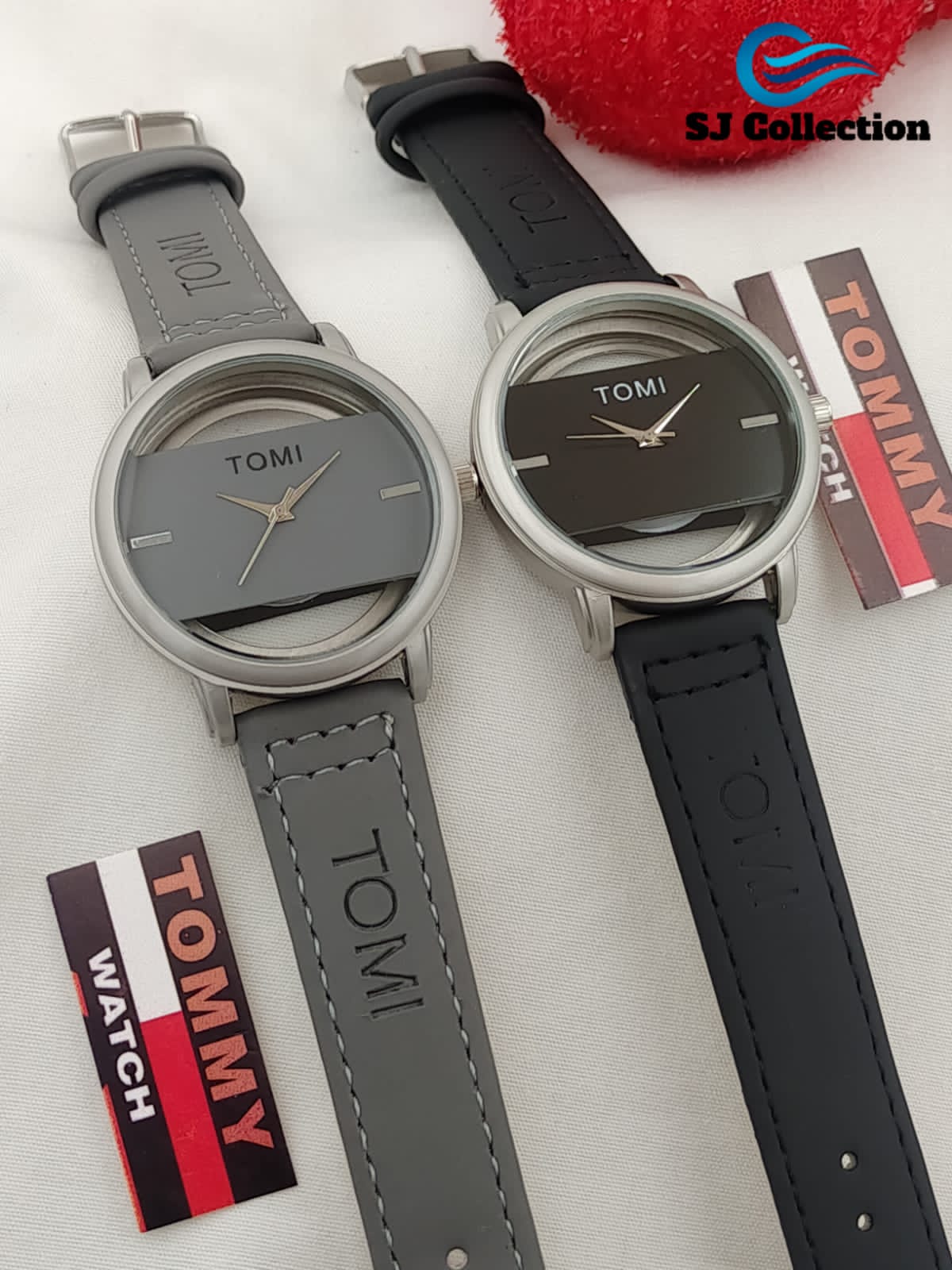 Tomi Watch Leather Strap With Normal Box