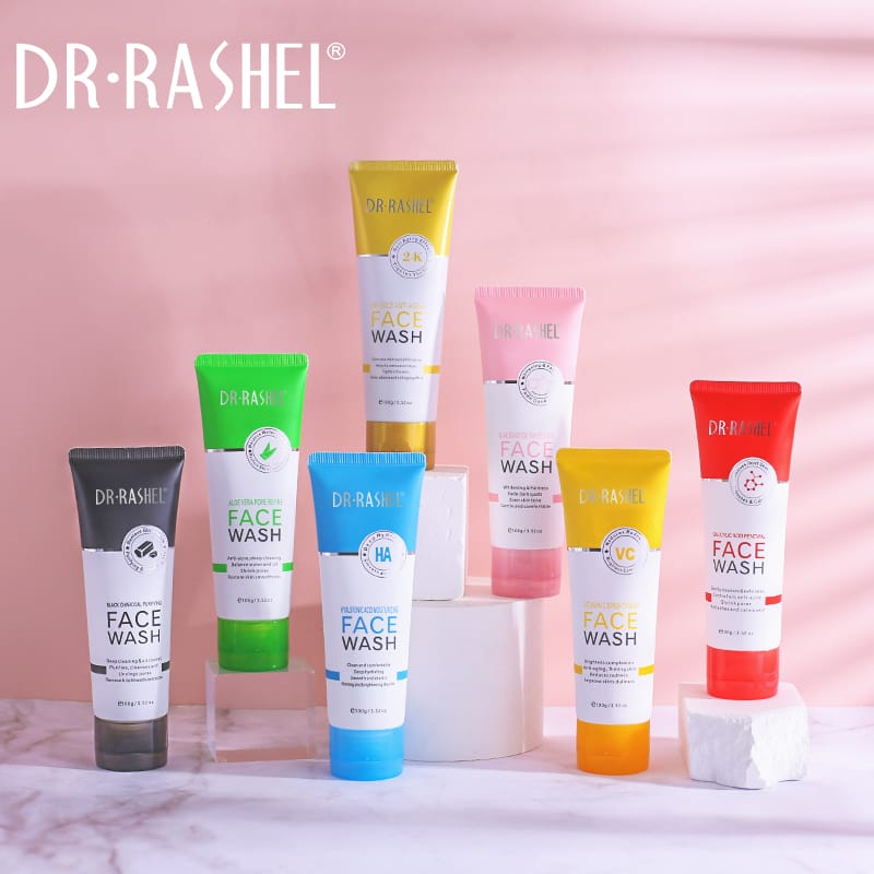 Dr rashel face wash available each