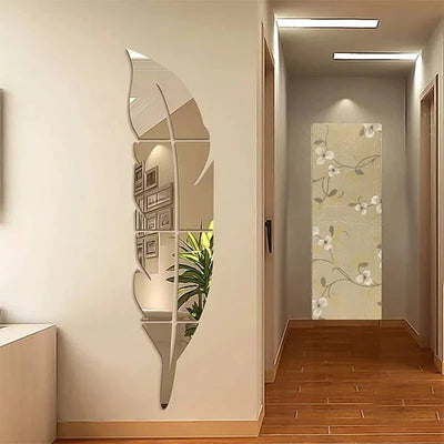 Acrylic Leaf Wall Stickers