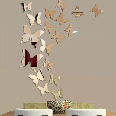 Acrylic Butterfly Wall Stickers