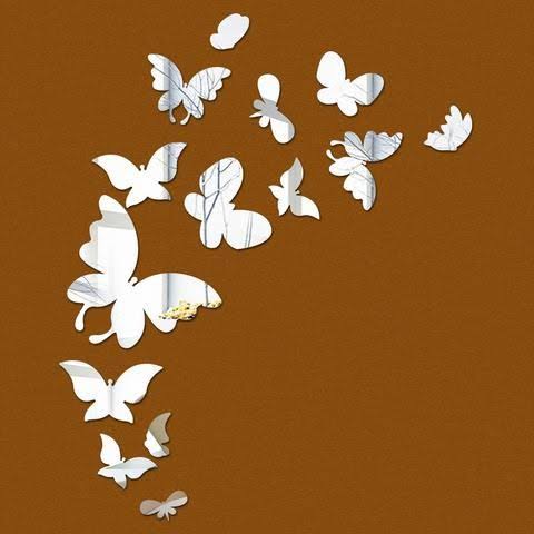 Acrylic Butterfly Wall Stickers