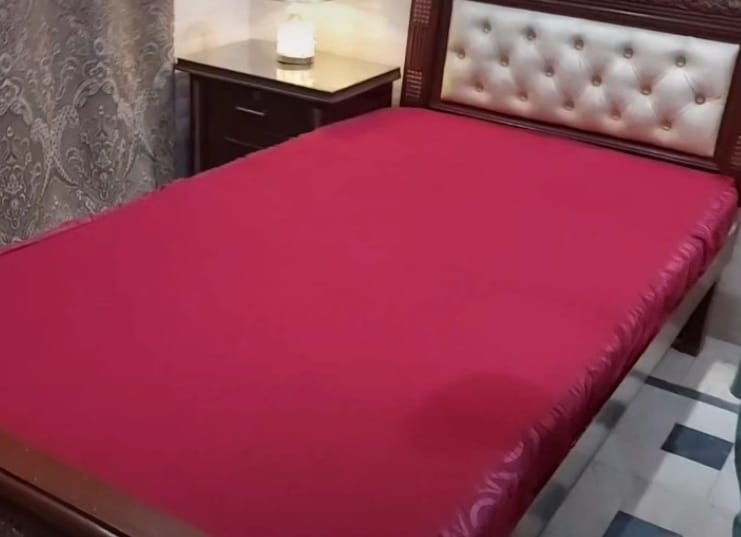The super-soft Microfibre Mattress Protector is 100% waterproof