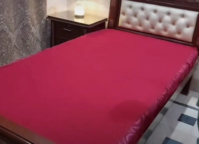 The super-soft Microfibre Mattress Protector is 100% waterproof