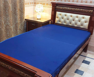 The super-soft Microfibre Mattress Protector is 100% waterproof
