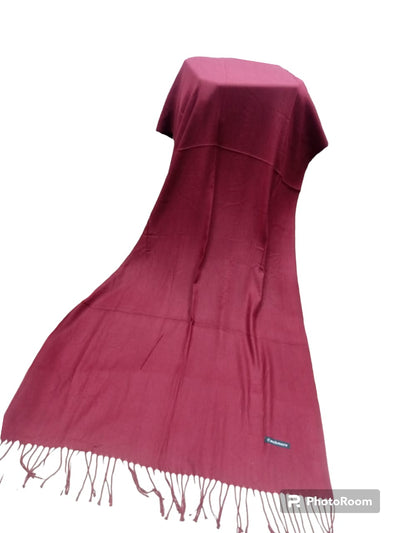 Fashionable winter scarf for women cashmere plain  scarf