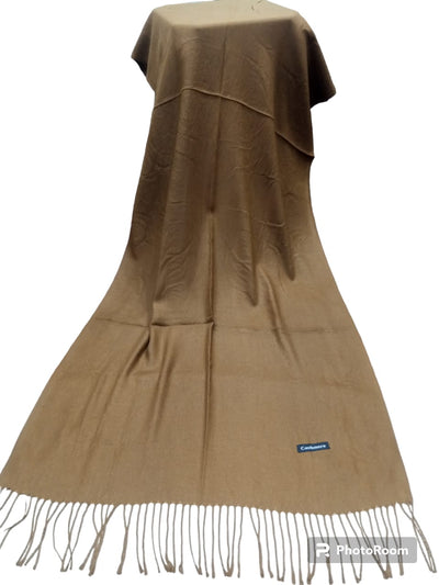 Fashionable winter scarf for women cashmere plain  scarf