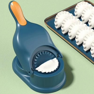 2-in-1 Manual Dumpling Wrapper Mold Labor-saving Home Kitchen Gadget (random Color)