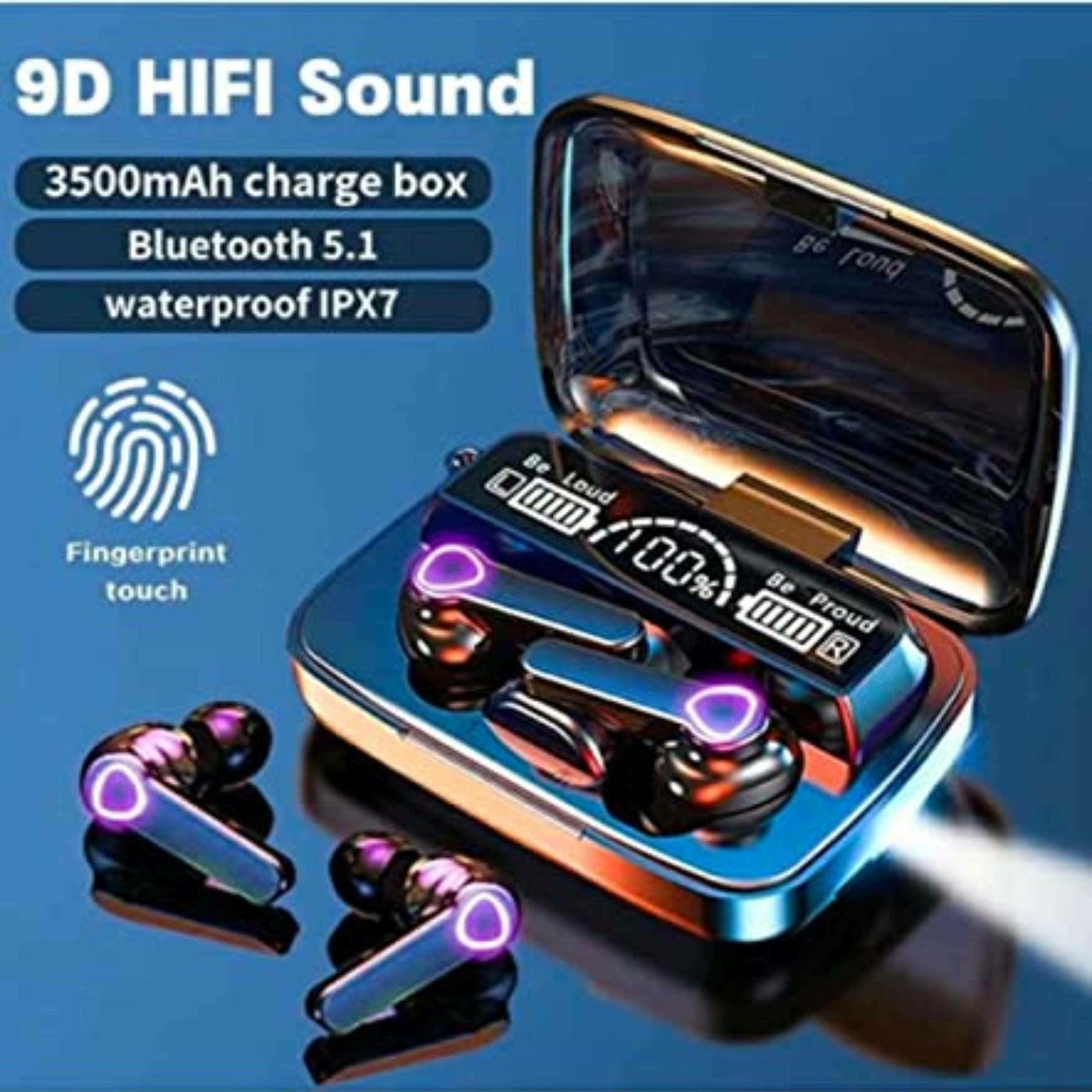 M19 TWS Bluetooth Wireless Earbuds