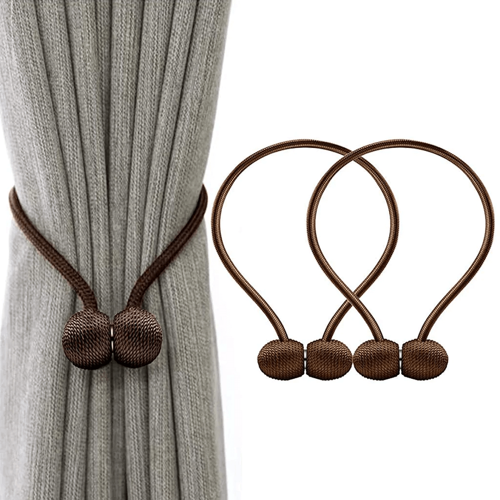 Magnetic Curtain Clip Bead Curtain Tie back Hanging Ball Curtain - (Random Color)