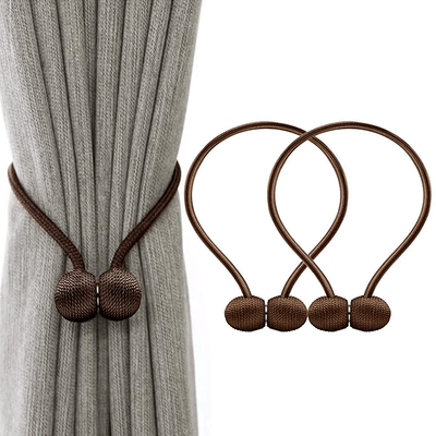 Magnetic Curtain Clip Bead Curtain Tie back Hanging Ball Curtain - (Random Color)